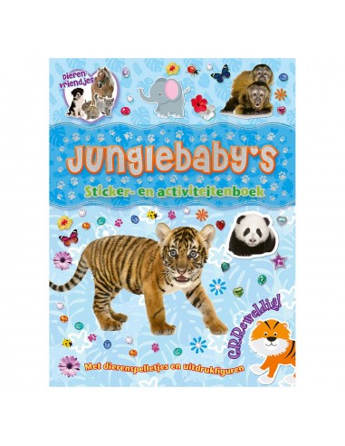 Junglebabys Sticker-en activiteitenboek