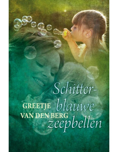 Schitterblauwe zeepbellen