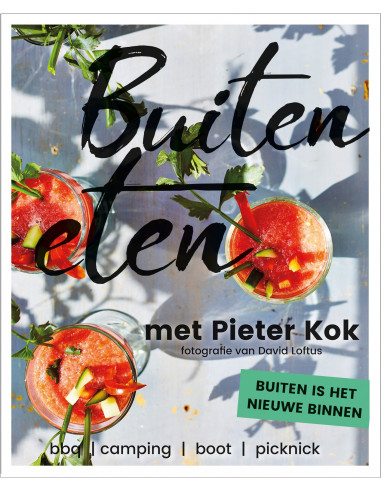 Buiten eten met Pieter Kok