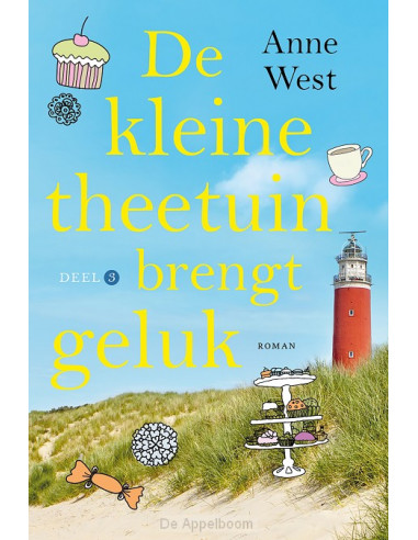 De kleine theetuin brengt geluk