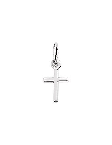 Silver pendant little cross 10.5x6mm