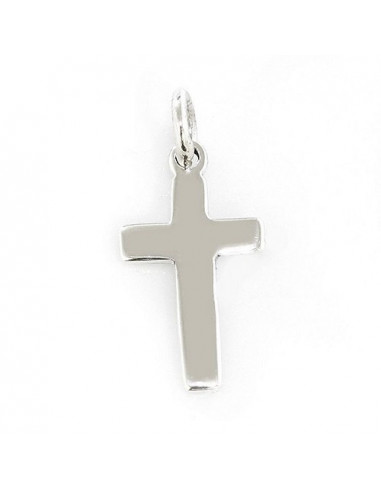 925 Silver Pendant Cross 26x13x1mm