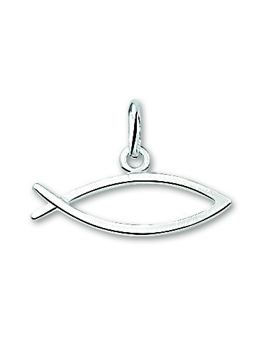 Silver pendant ichtus