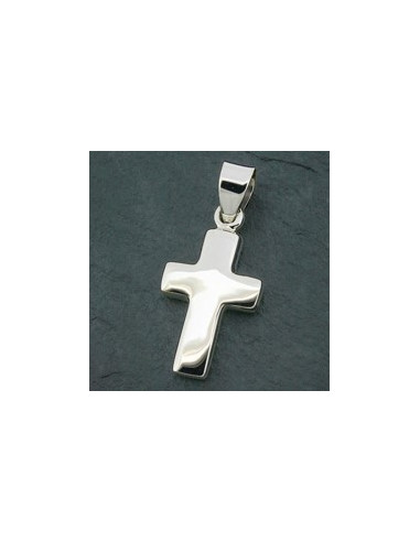 Silver pendant cross 20x12x3mm