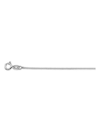 Sterling silver gourmet chain 42cm