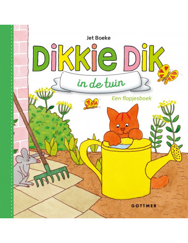 Dikkie Dik in de tuin