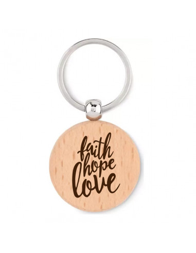 Sleutelhanger faith hope love