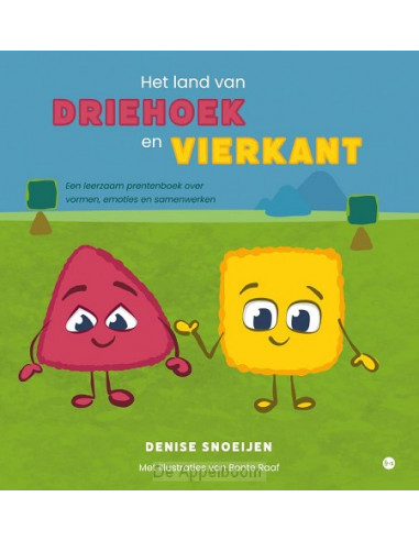 Land van driehoek en vierkant