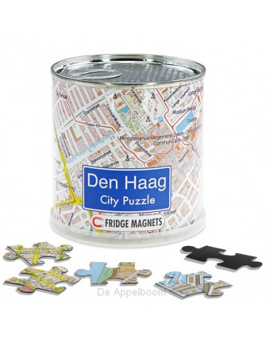 Den Haag city puzzel magnetisch