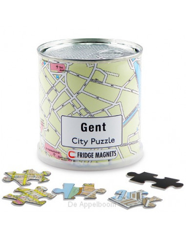 Gent city puzzel magnetisch