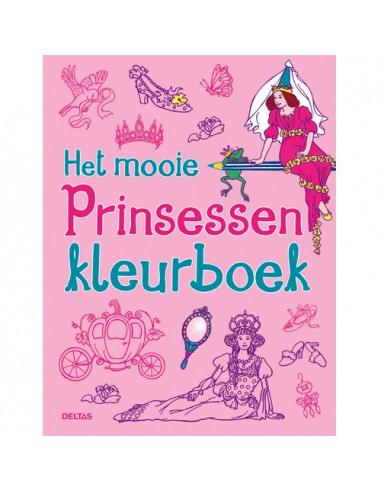 Mooie prinsessen kleurboek