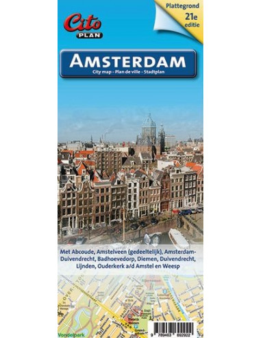 Citoplan stadsplattegrond amsterdam