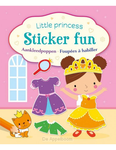 Little princess sticker fun - aankleedpo