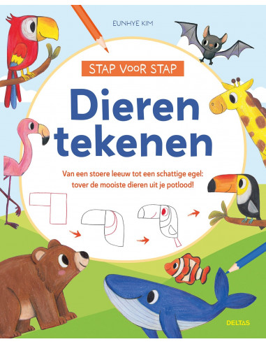 Stap voor stap dieren tekenen