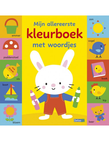 Mijn allereerste kleurboek met woordjes