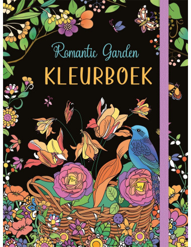 Romantic garden kleurboek