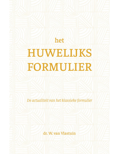 Huwelijksformulier