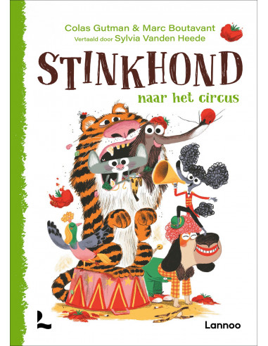 Stinkhond naar het circus