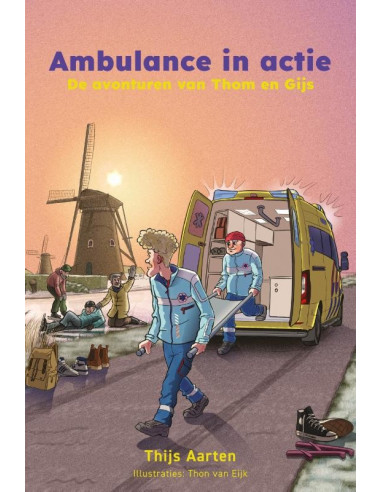 Ambulance in actie