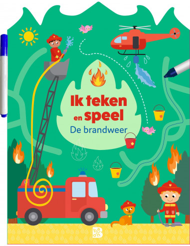 Ik teken en speel: brandweer