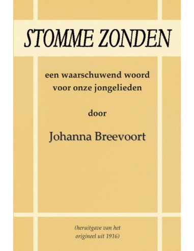 Stomme zonden