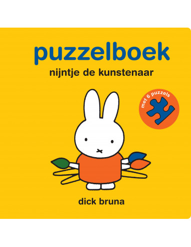 Puzzelboek nijntje de kunstenaar