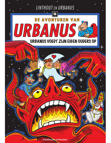 Urbanus voedt zijn eigen ouders op