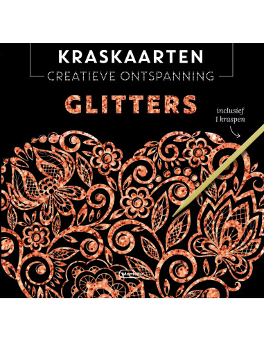 Kraskaarten GLITTERS