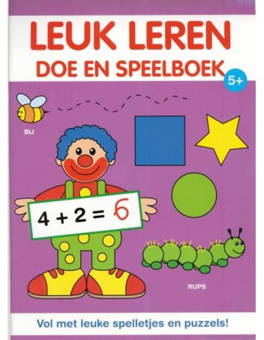 Leuk leren doe en speelboek 5+