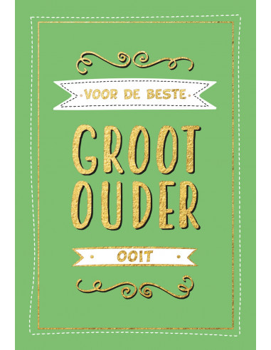 Voor de beste grootouder ooit - Cadeaubo