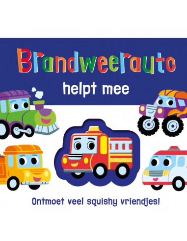 Brandweerauto helpt mee -