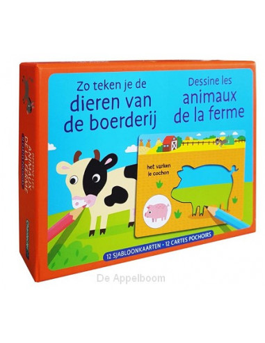 Zo teken je de dieren van de boerderij /