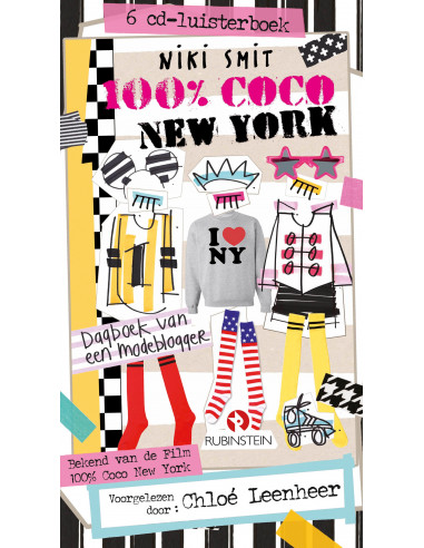 100% Coco New York 6 CD Luisterboek