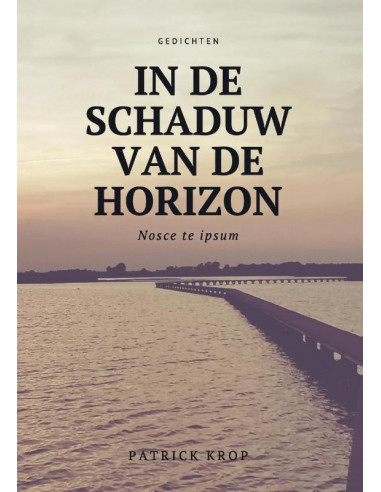 Bundel dicht in de schaduw van de horizo