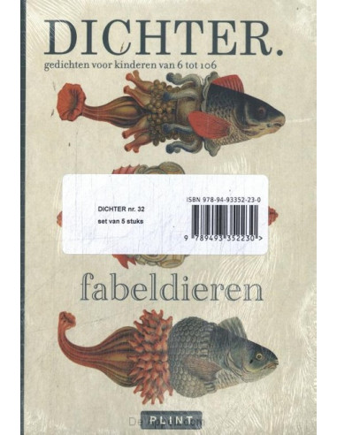 Dichter. 32 fabeldieren (set van 5)