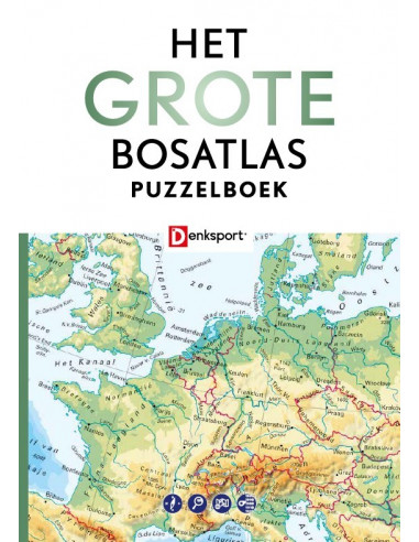 Denksport Het Grote Bosatlas Puzzelboek