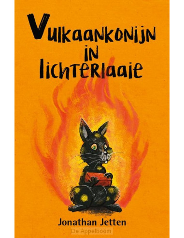 Vulkaankonijn in lichterlaaie