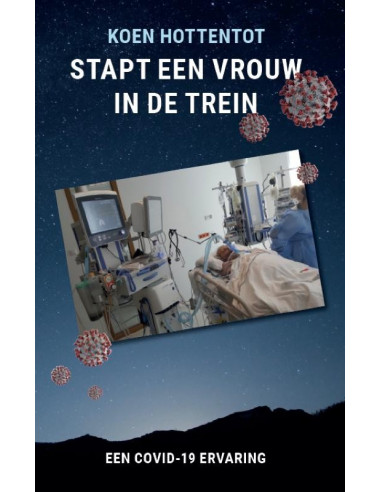 Stapt een vrouw in de trein