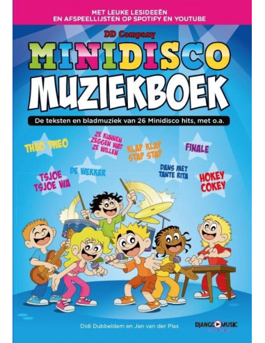 Minidisco muziekboek