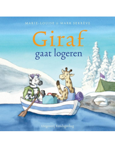 Giraf gaat logeren