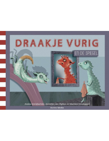 Draakje Vurig en de spiegel