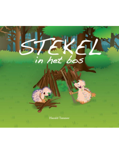 Stekel in het bos