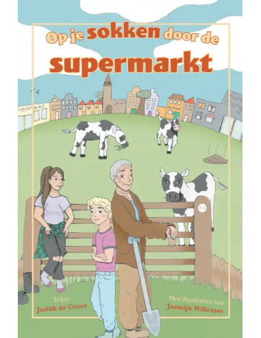 Op je sokken door de supermarkt