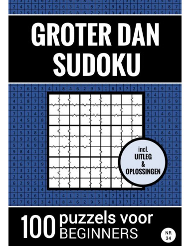 Groter Dan Sudoku - 100 Puzzels voor Beg