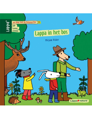 Lappa in het bos