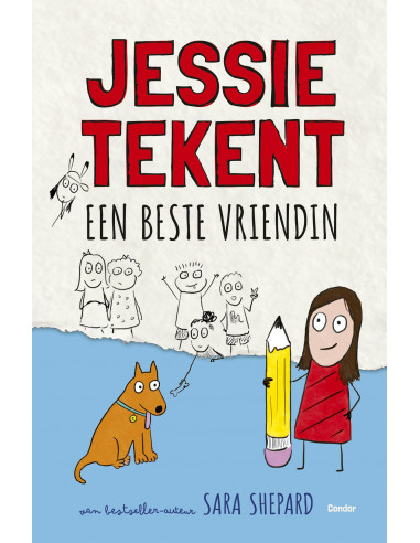 Jessie tekent een beste vriendin