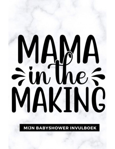 Mijn Babyshower Invulboek - Ook geschikt