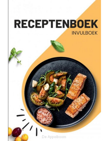 Receptenboek Invulboek en recepten verza