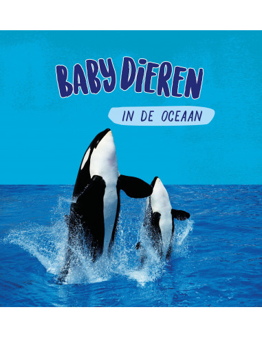 Babydieren in de oceaan