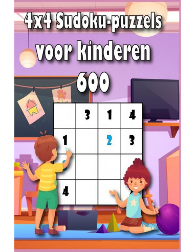 4x4 sudoku voor kids 600